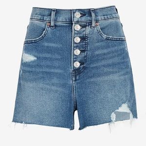 EXPRESS MOM SHORT SUPER HIGH RISE